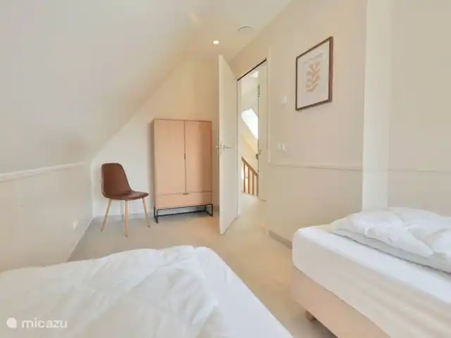 casa vacacional en Países Bajos, Holanda del Norte, Callantsoog – Villa Mar Dormitorio en el primer piso.