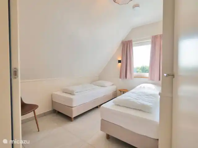 casa vacacional en Países Bajos, Holanda del Norte, Callantsoog – Villa Mar Dormitorio en el primer piso.