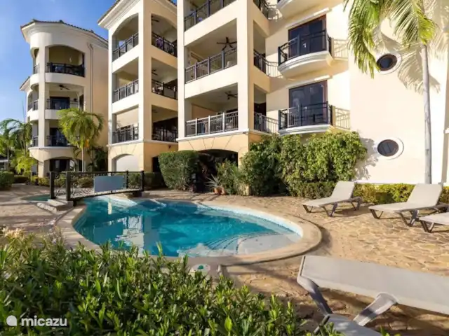 La Elegancia Ocean front pearl #6 huren in Bonaire, Bonaire, Kralendijk - appartement zwembad