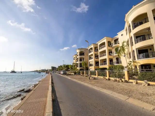 La Elegancia Ocean front pearl #6 huren in Bonaire, Bonaire, Kralendijk - appartement 5 min lopen aan de boulevard naar het centrum van Kralendijk.