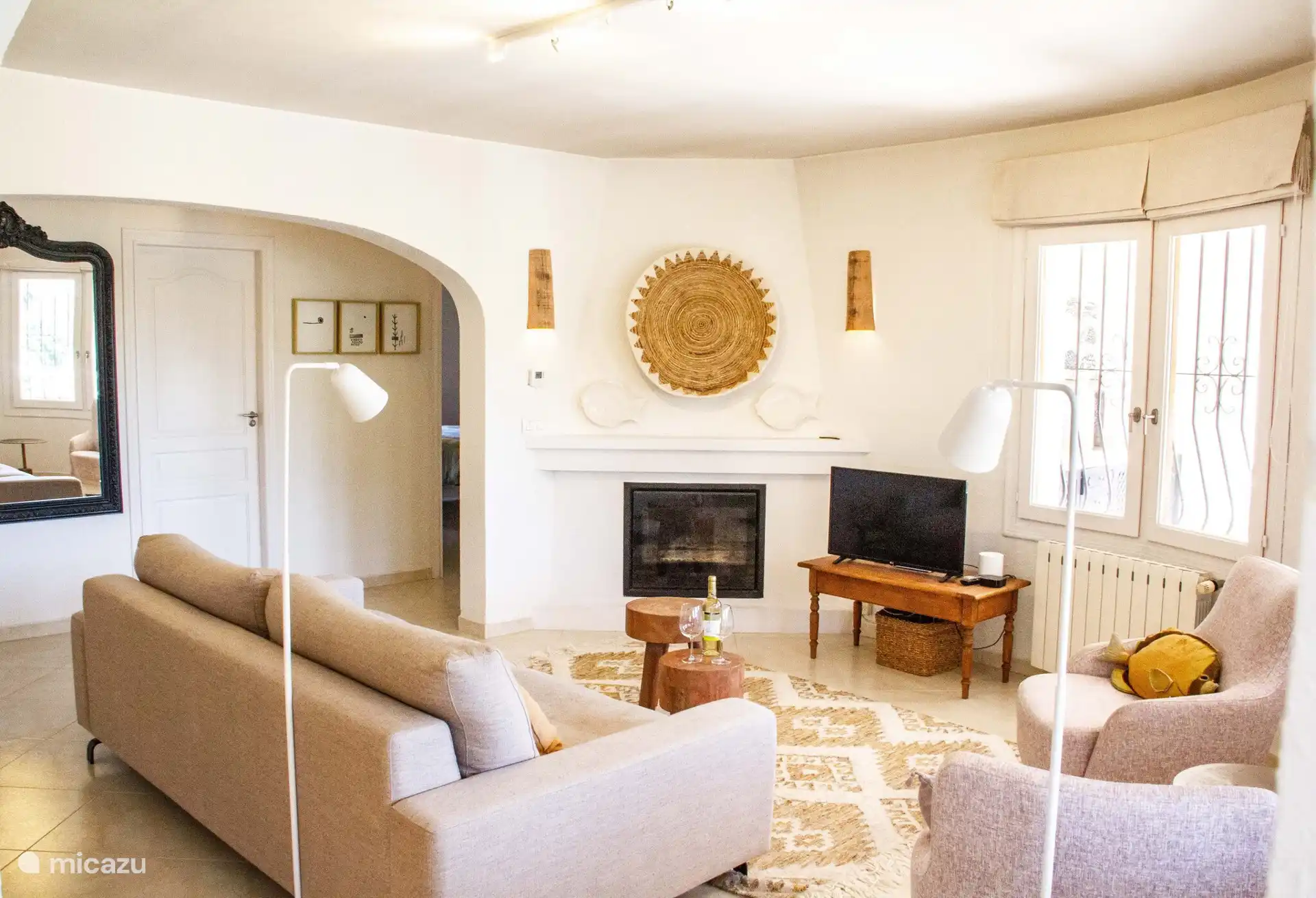 En la sala de estar encontrará una cómoda sala de estar.