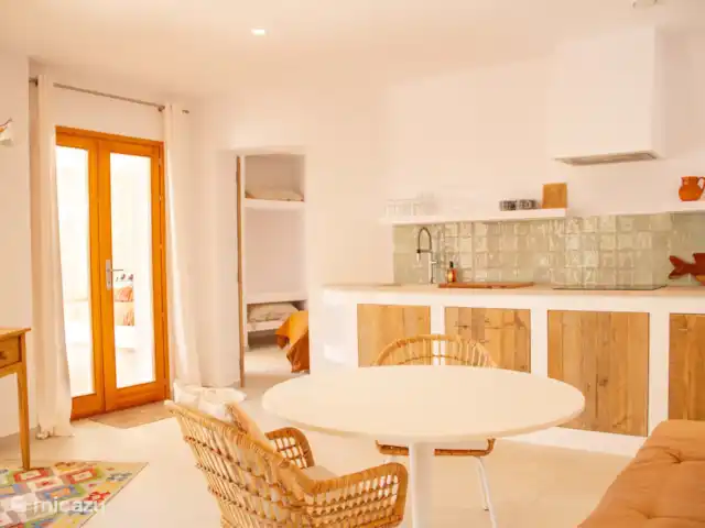 Casa Los Moros huren in Spanje, Costa Blanca, Moraira - villa De benedenverdieping heeft een eigen keuken en eetgedeelte.