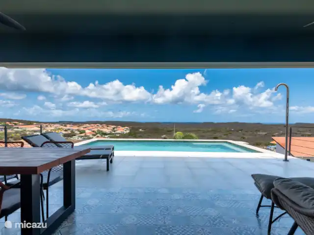 Villa Bella Vista *Uniek uitzicht* huren in Curaçao, Banda Abou (west), Fontein - villa Wat een uitzicht!!!!