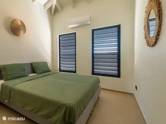 Villa Bella Vista *Uniek uitzicht* huren in Curaçao, Banda Abou (west), Fontein - villa Heerlijke slaapkamer met ruime bedden