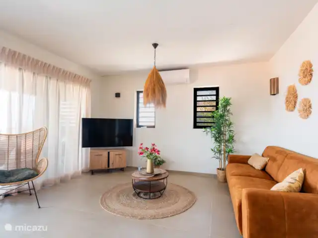 Villa Bella Vista *Uniek uitzicht* huren in Curaçao, Banda Abou (west), Fontein - villa Cozy moderne livingroom