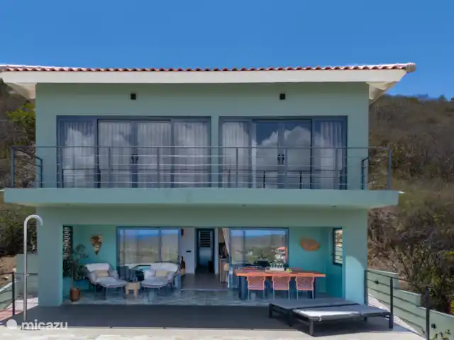 Villa Bella Vista *Uniek uitzicht* huren in Curaçao, Banda Abou (west), Fontein - villa Front foto van de villa
