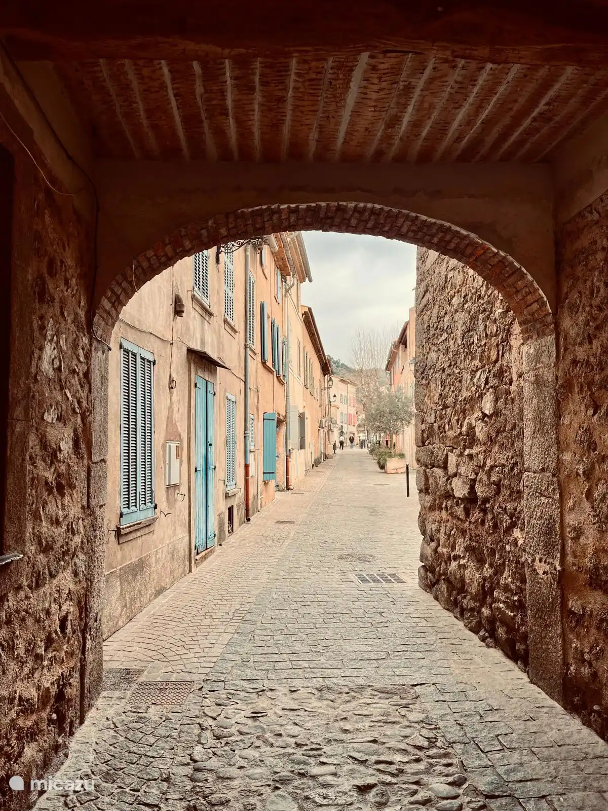 Charmante Gassen im Zentrum von Le Plan de la Tour