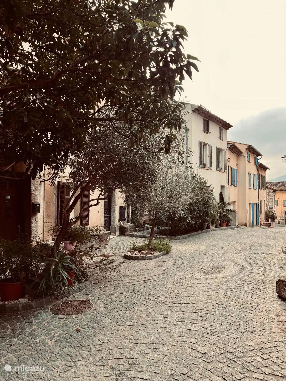 Stimmungsvolles Bild des Dorfes