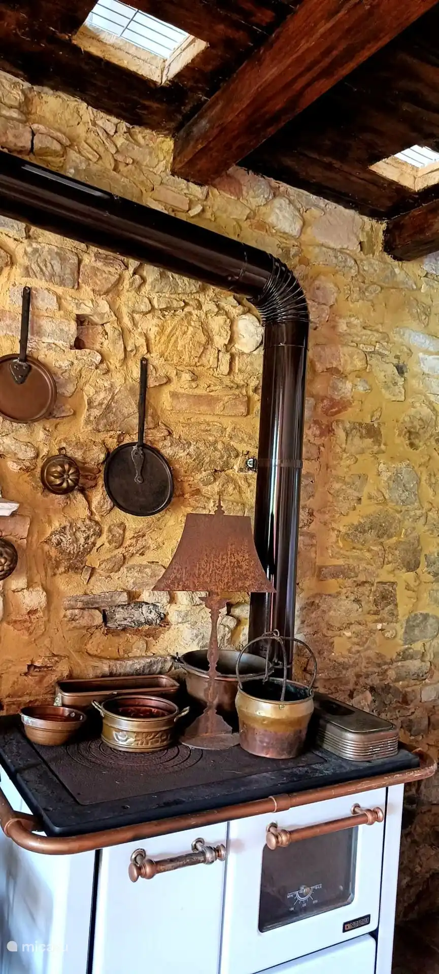 FUNKTIONIERENDER OFEN