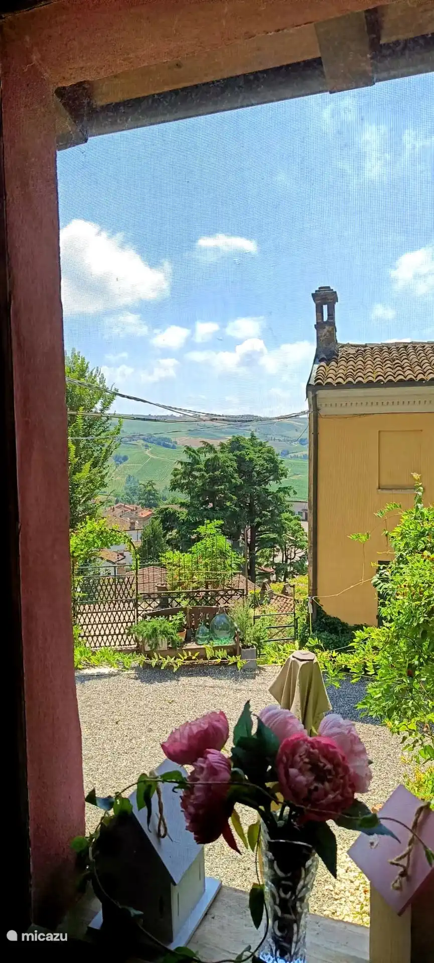 AUSSICHT VOM SCHLAFZIMMER