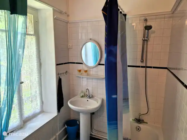 Lujosa casa de vacaciones del siglo XIX en Francia, Puy-de-Dôme, Buxières-sous-Montaigut - casa vacacional Baño