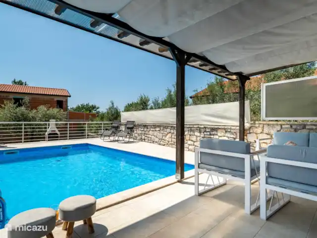 Villa Nadalina huren in Kroatië, Istrië, Visnjan - villa zwembad