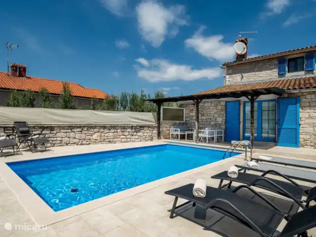 Villa Nadalina huren in Kroatië, Istrië, Visnjan - villa zwembad