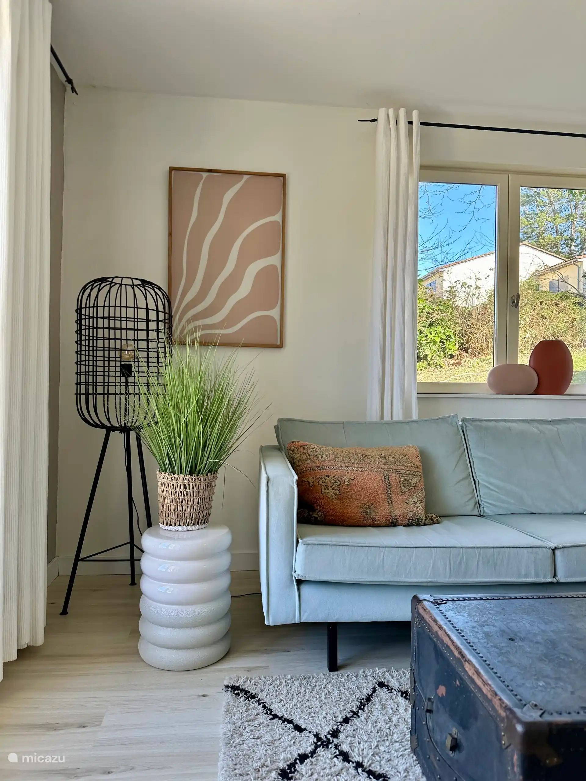 Vitre latérale à vue dégagée