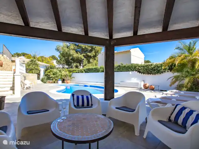 Villa Buenavista | Espagne, Costa Blanca, Benissa - villa Salon au bord de la piscine