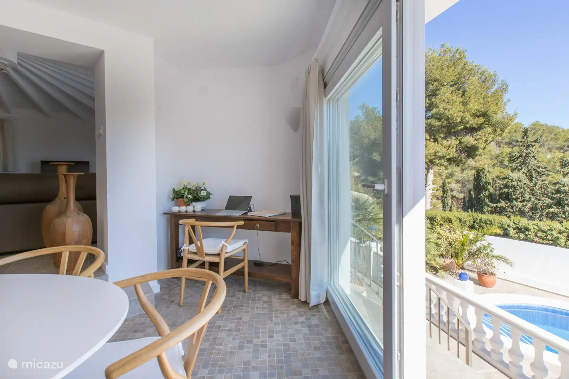 Essbereich der Villa Buenavista