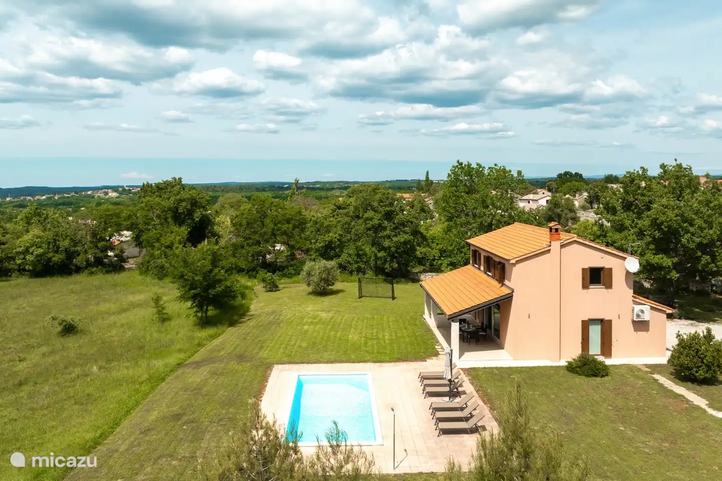 Privatsphäre in der Villa