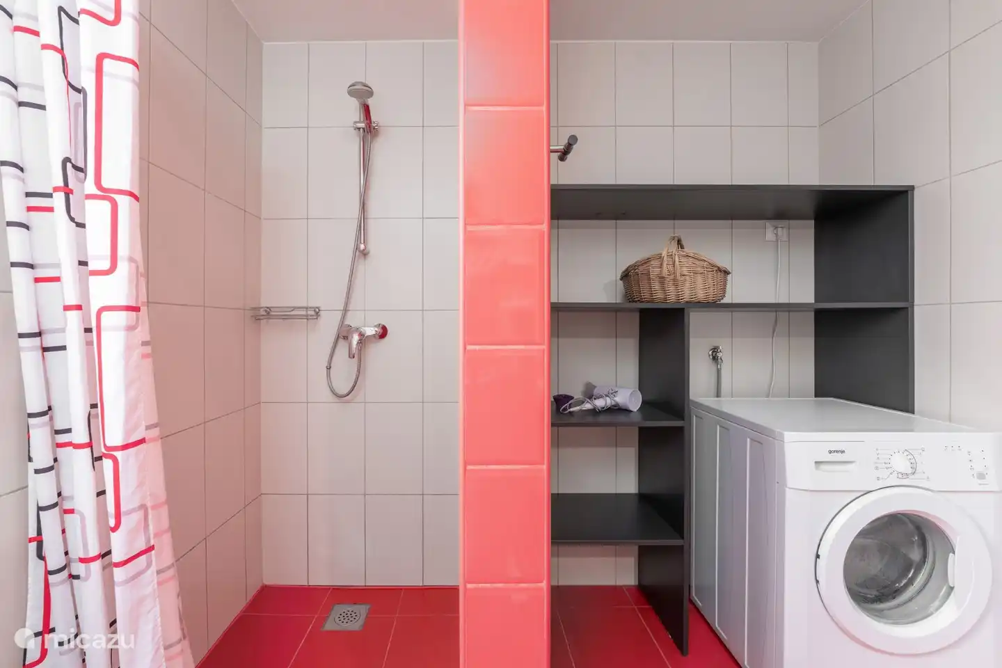 Dusche + Waschmaschine