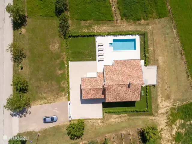 Location de Vacances Croatie, Istrie, Pazin, villa - Villa Monti Vu du ciel