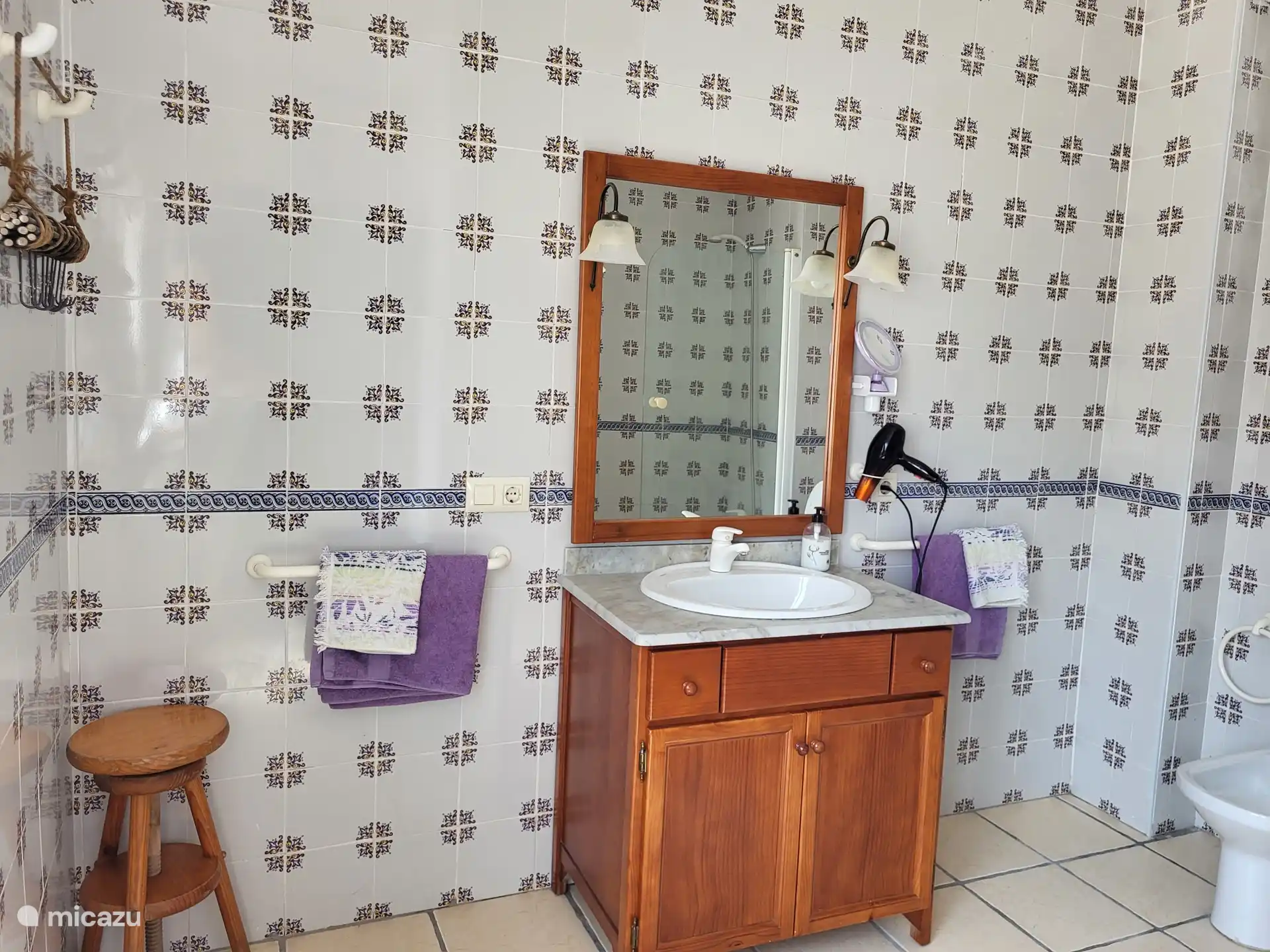 Hauptbadezimmer en suite