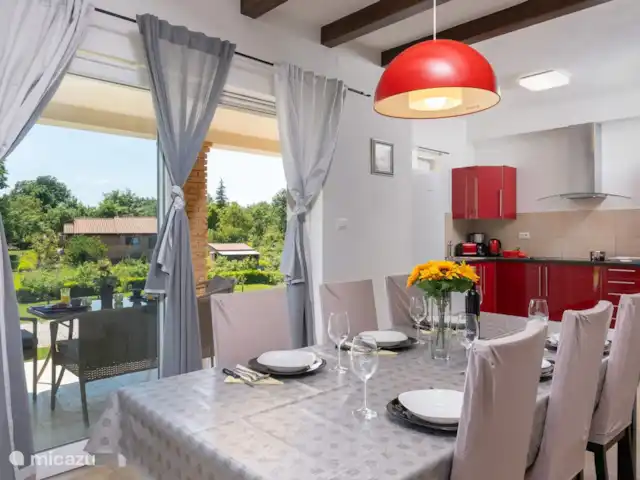Villa Kristina | Croatie, Istrie, Pazin - villa table à manger