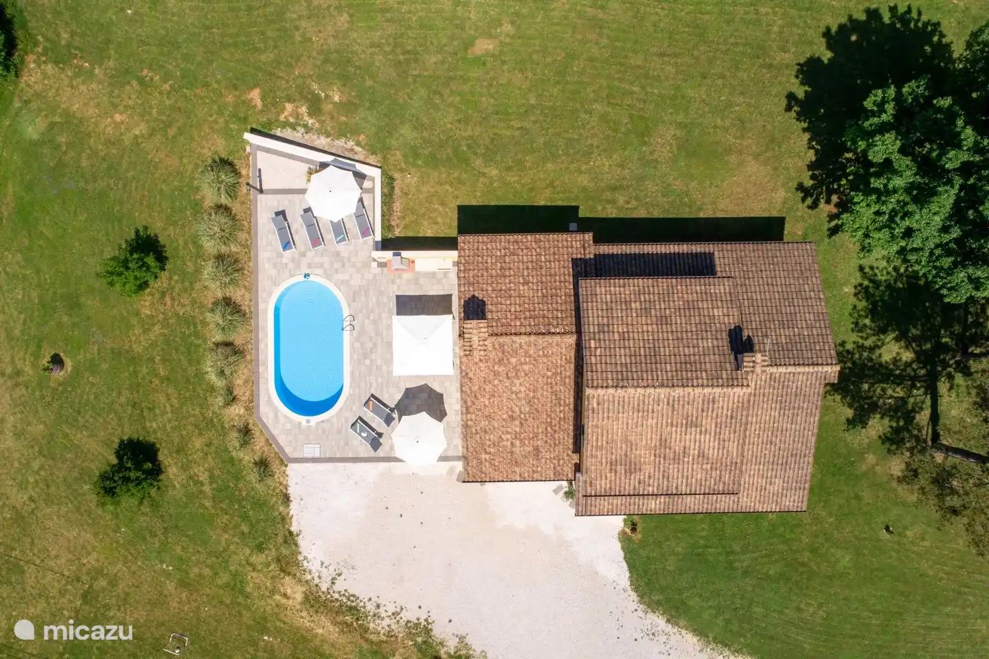 aus der Luft gesehen