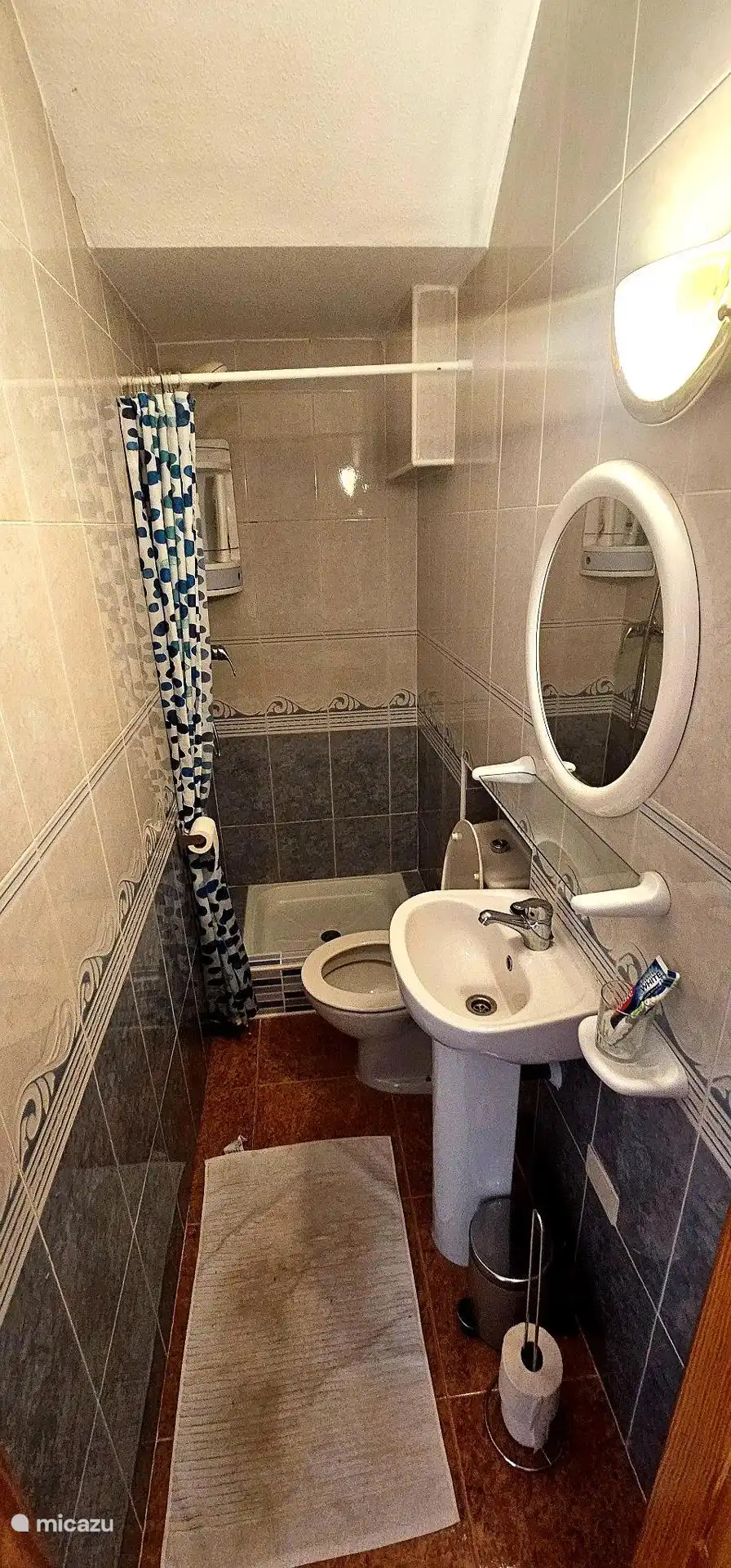 Shower and toilet on the ground floor