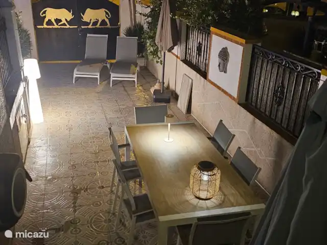 vakantiehuis huren in Spanje, Costa Blanca, Vistabella – Casa Vistabella Eethoek buiten