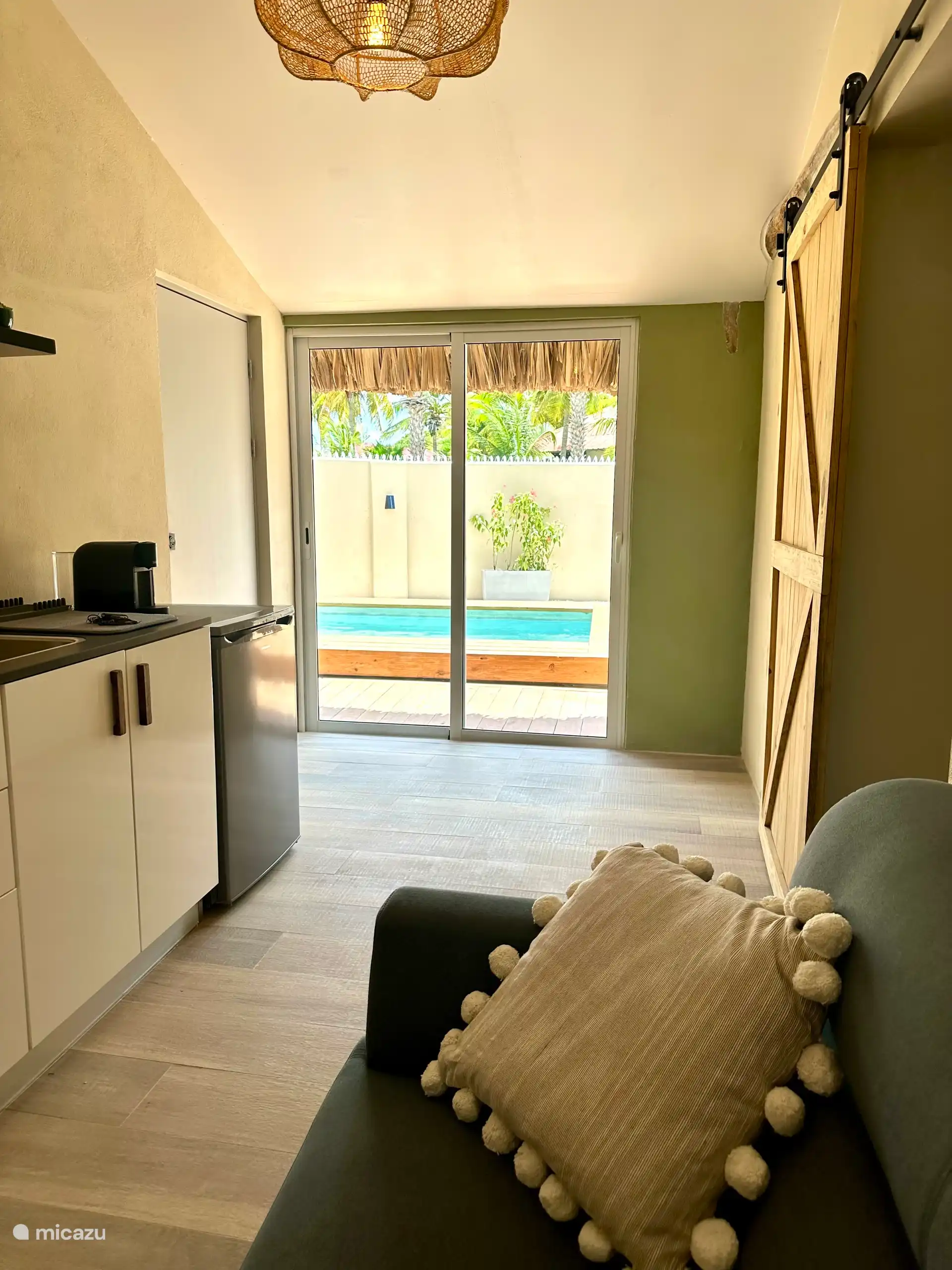 Cuisiner avec vue ou déguster un bon café tout en se réveillant lentement sous le soleil des Caraïbes.