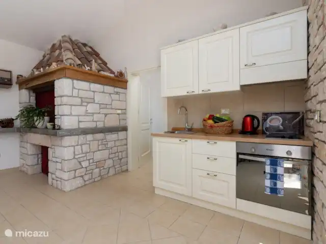 Maison Herceg | Croatie, Istrie, Umag - maison de vacances cuisine extérieure