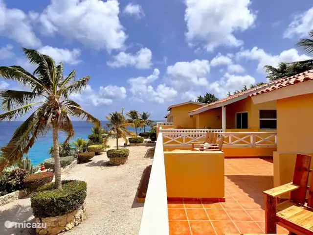Location de Vacances Curaçao, Banda Abou (ouest), Lagun, appartement - Appartement vue sur l’océan 18 Lagun Blou Resort Vue sur la promenade et la mer des Caraïbes