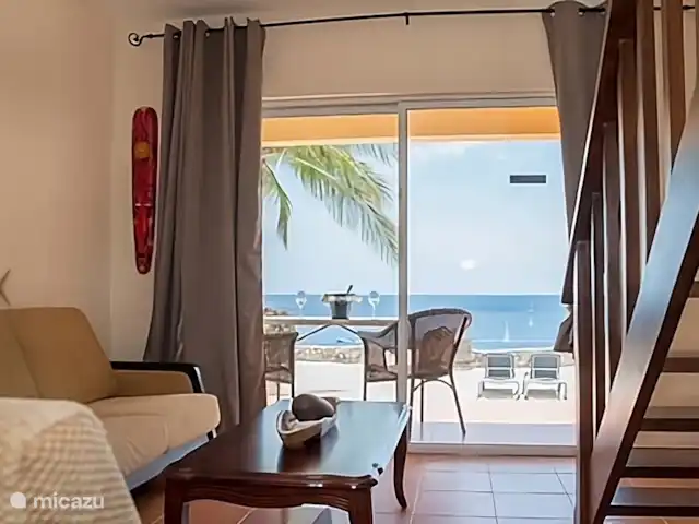 Location de Vacances Curaçao, Banda Abou (ouest), Lagun, appartement - Appartement vue sur l’océan 18 Lagun Blou Resort Salon