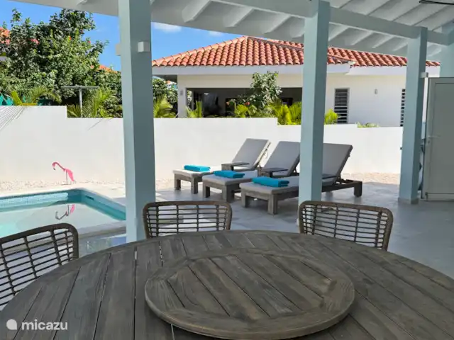 Location de Vacances Curaçao, Banda Abou (ouest), Fontein, villa - Casa De Los Sueños Terrasse couverte