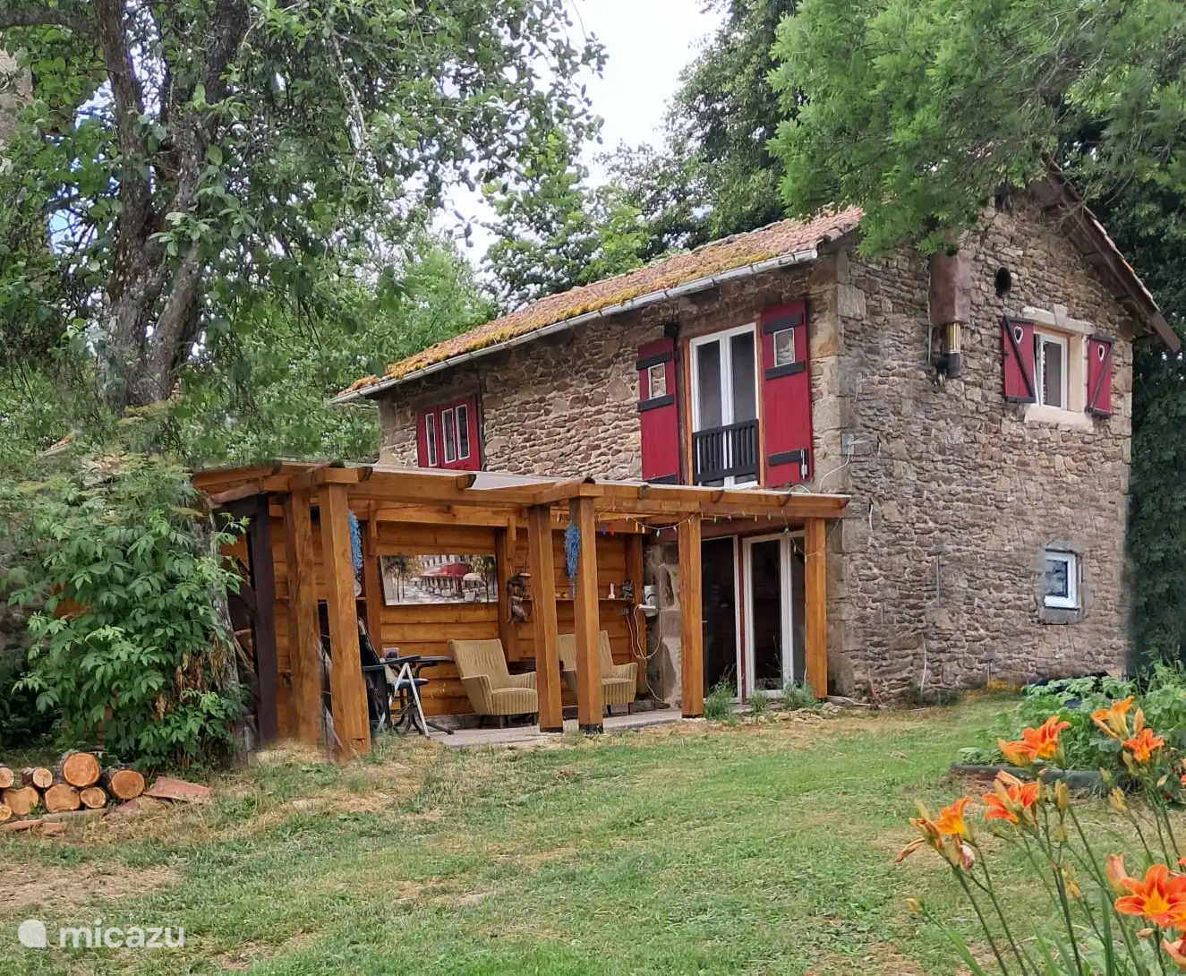 Le Petit Duc in Frankreich, Haute-Loire, Laval-sur-Doulon - ferienhaus
