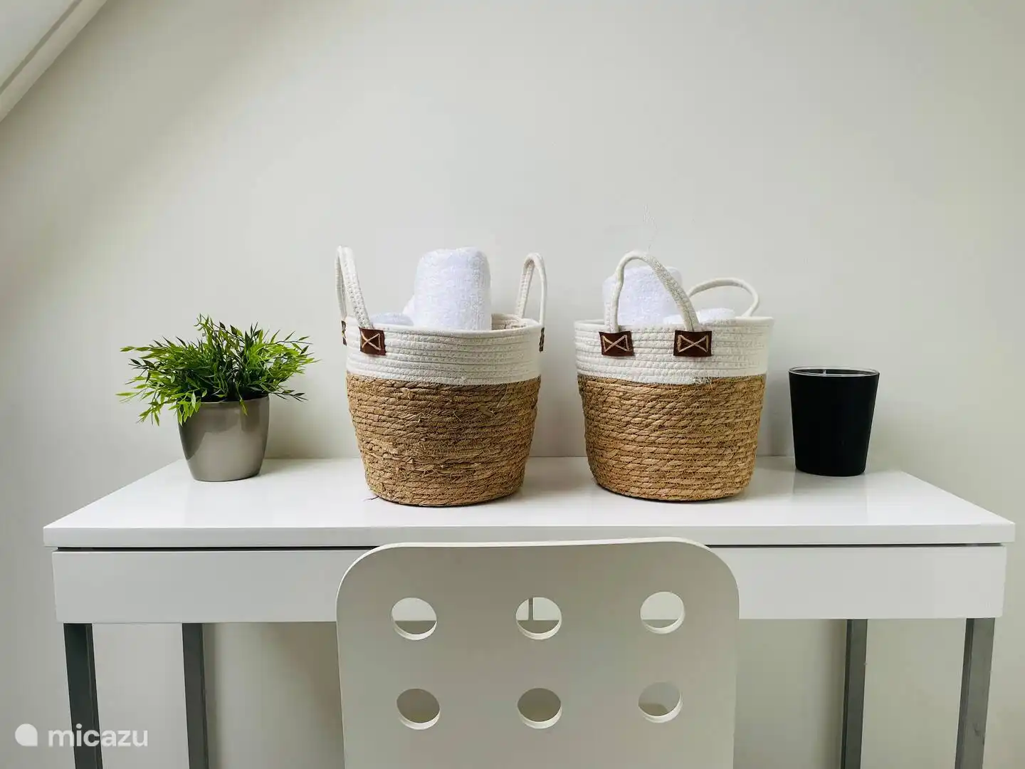 2 Handtücher pro Gast liegen bereit