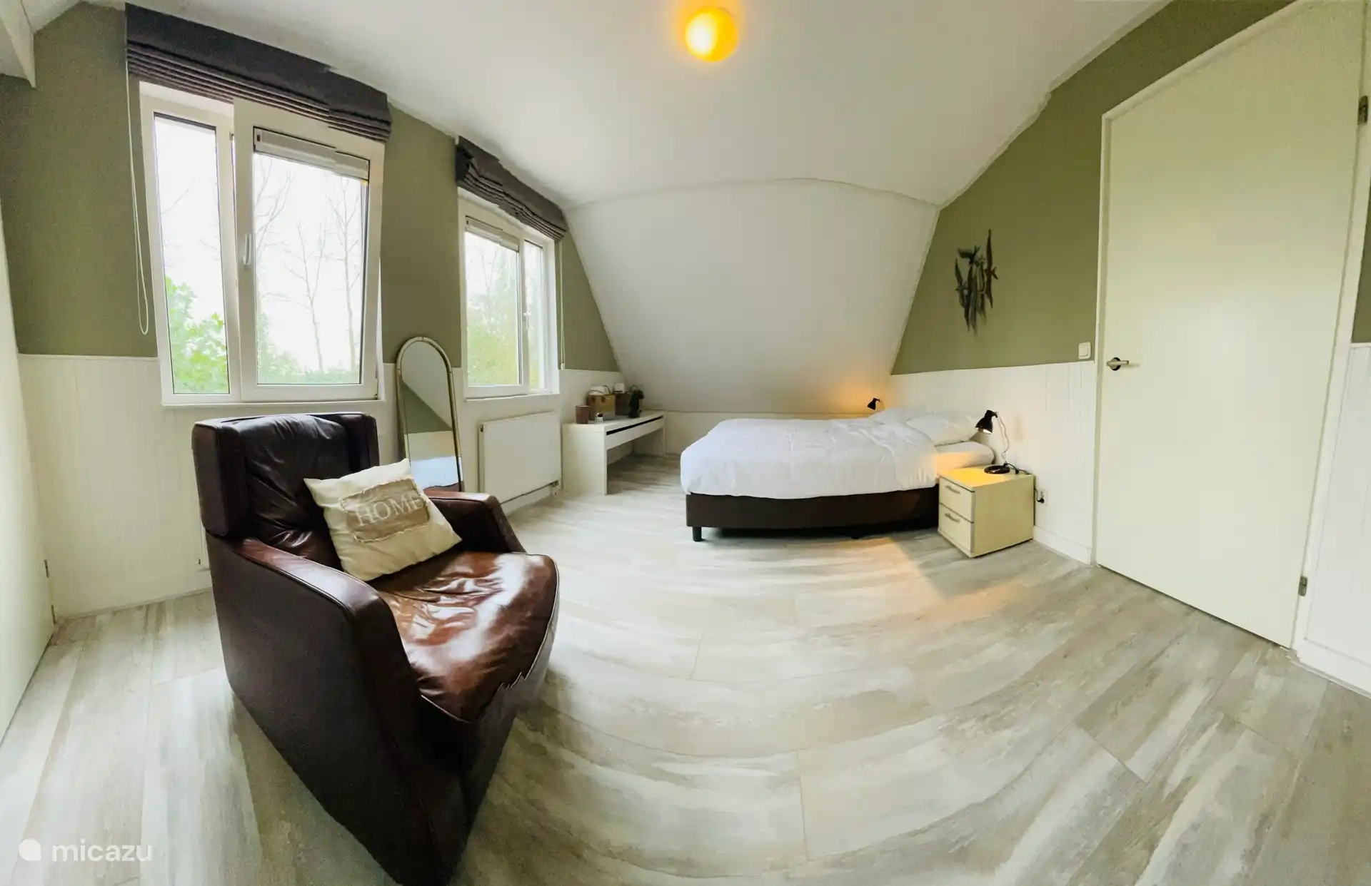 Schlafzimmer 1.1 von insgesamt 5 Schlafzimmern verfügen über 2 Betten pro Zimmer