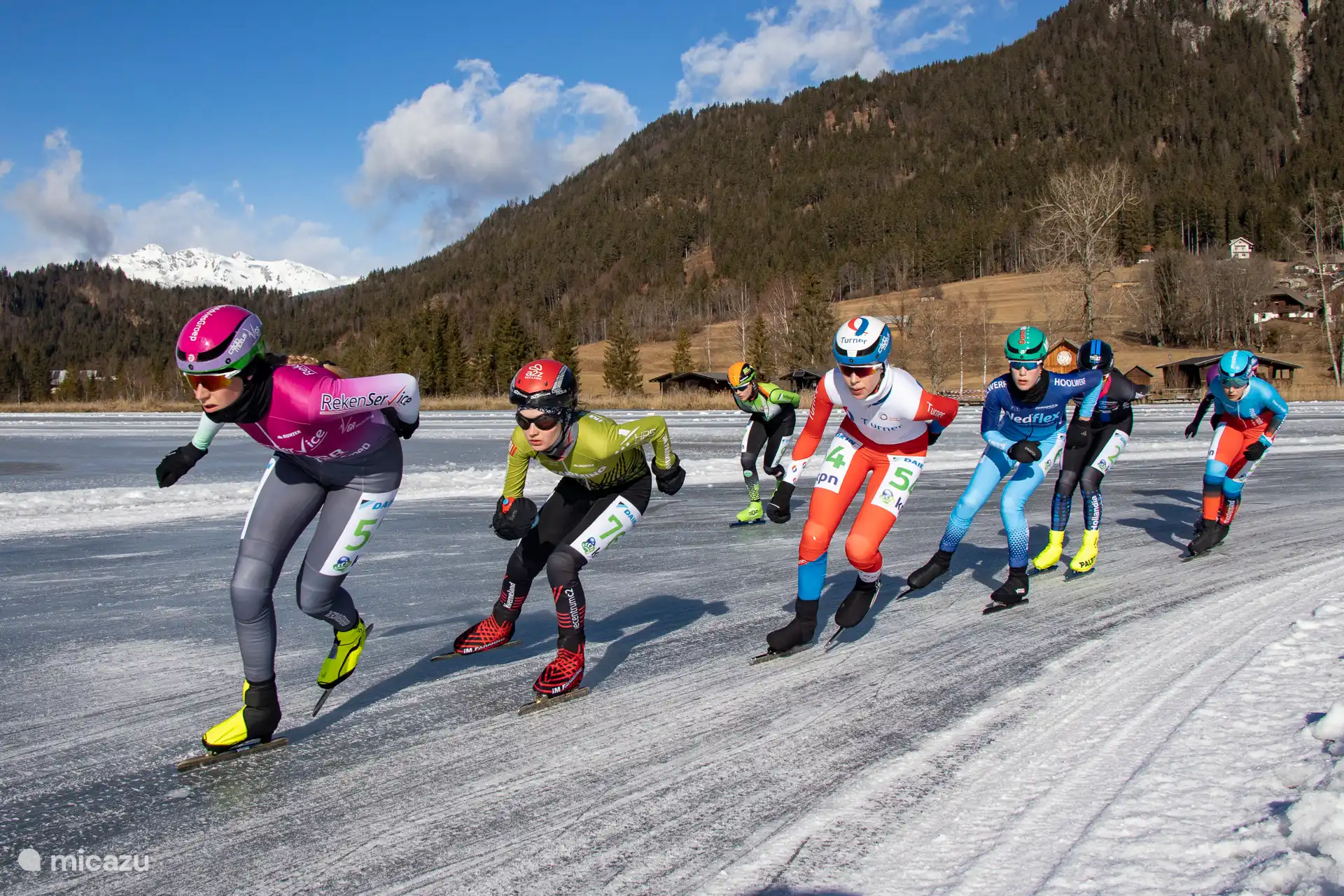 Patin à glace sur le Weissensee !