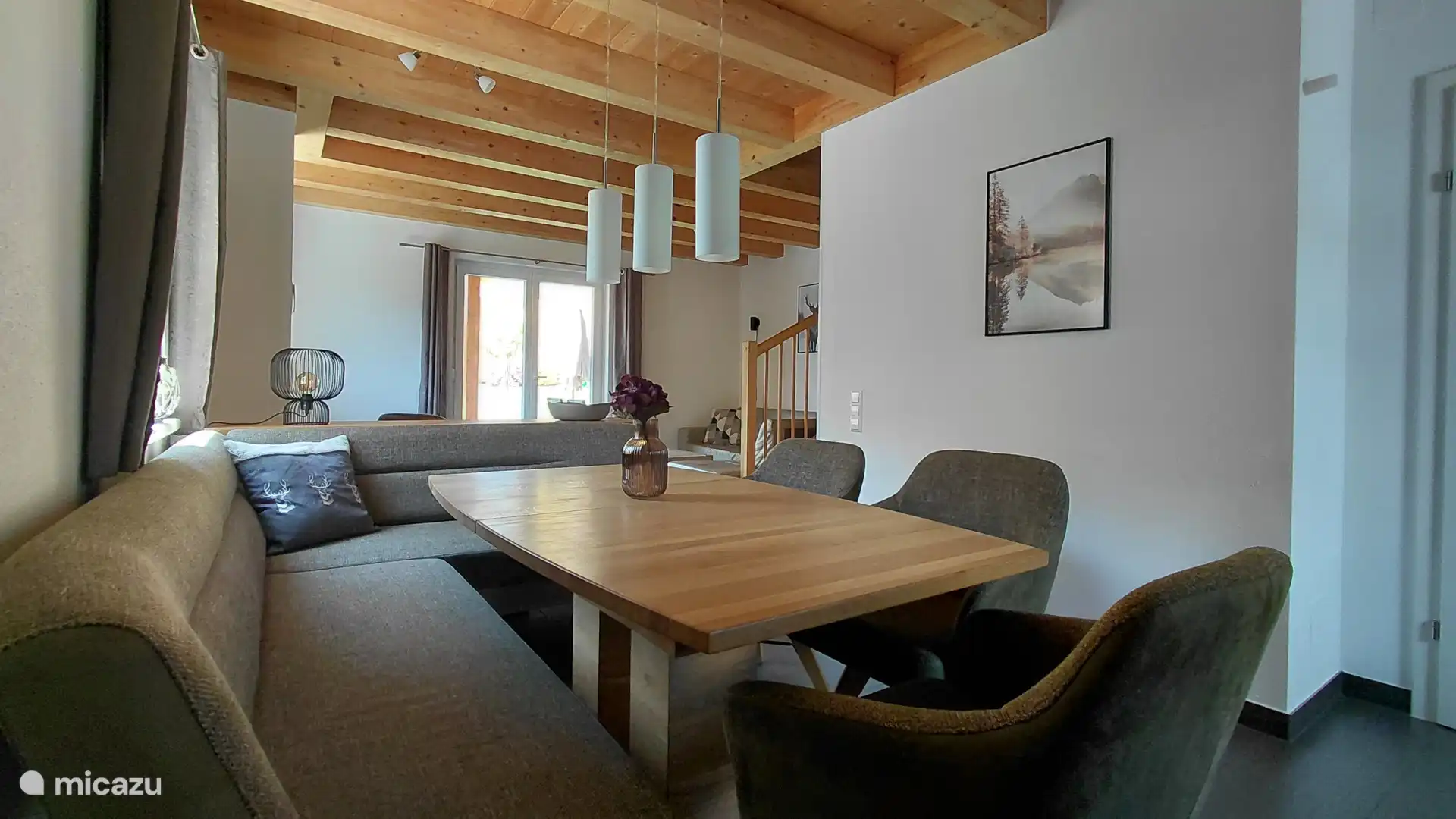 Salle à manger confortable