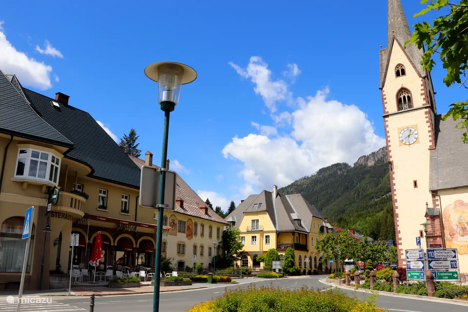 Le centre de Kötschach-Mauthen