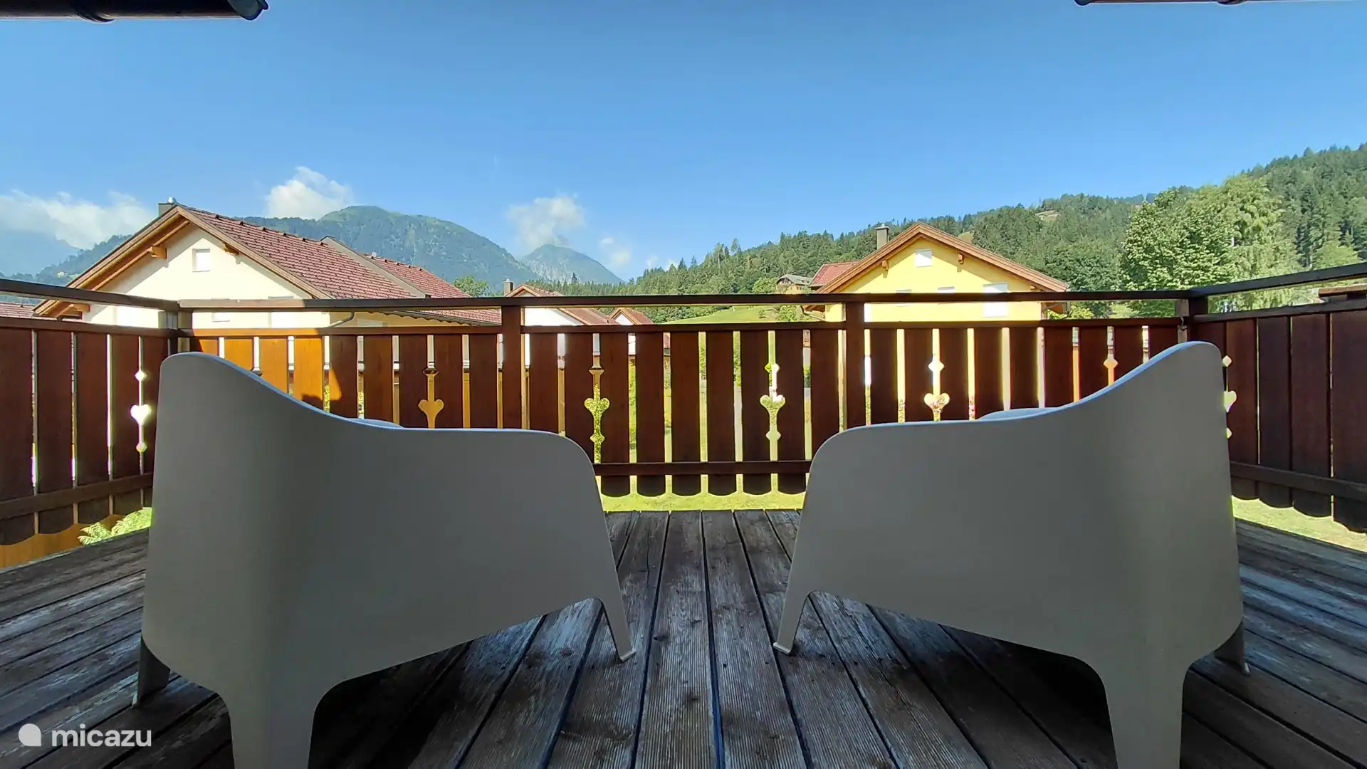 Vue depuis le balcon