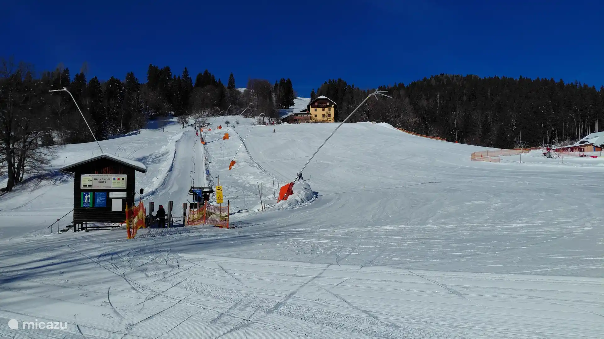 Familieskipiste (op loopafstand)