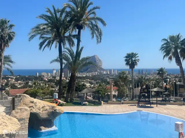 Casa Sunny Calpe huren in Spanje, Costa Blanca, Calpe - bungalow Uitzicht op de rots en de Middellandse zee