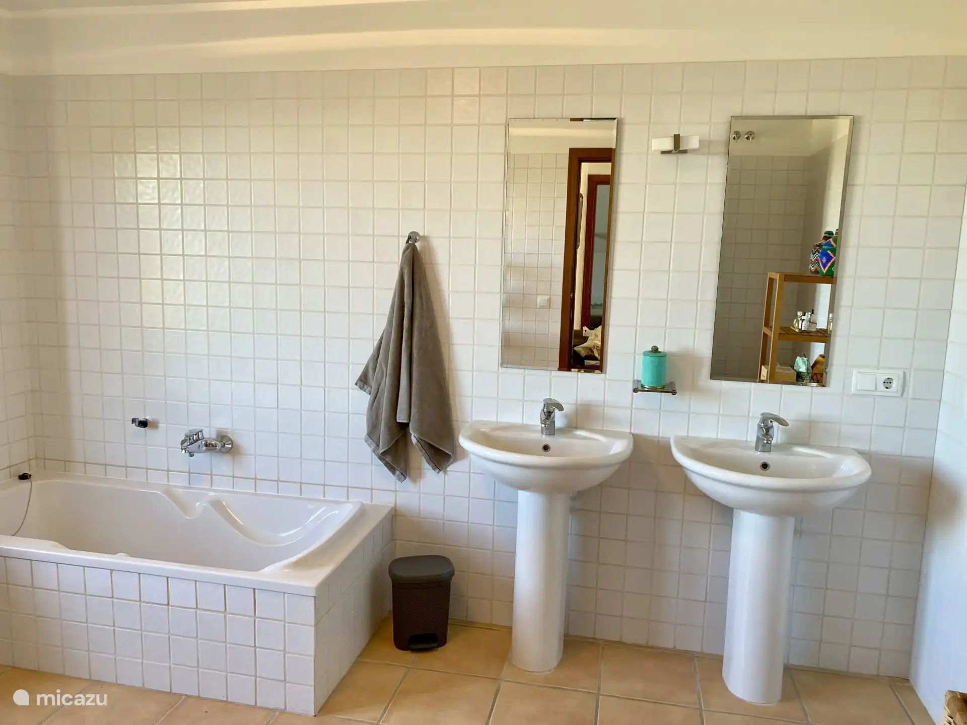 Badezimmer im Obergeschoss