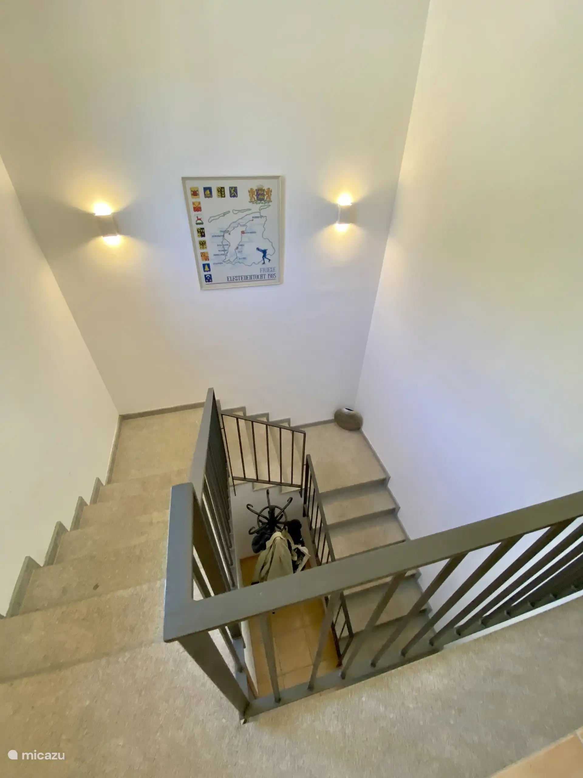 Treppe zum ersten Stock