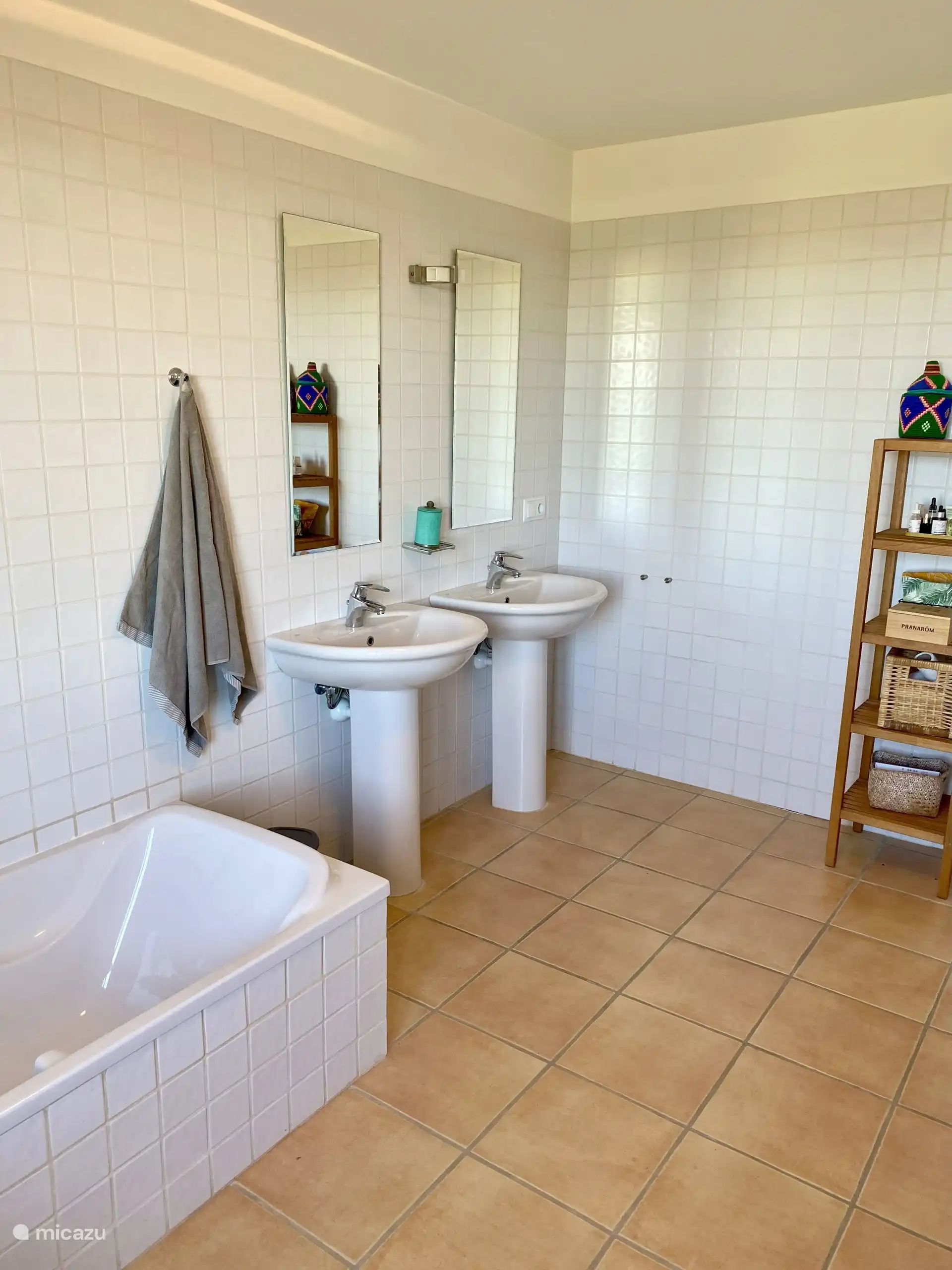 Badezimmer im Obergeschoss