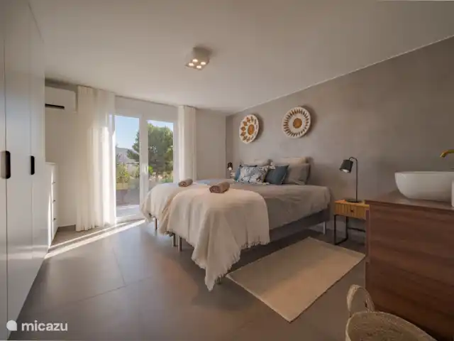 Location de Vacances Espagne, Costa del Sol, Málaga, maison de vacances - Casa Laflornb 2ème chambre, 2 lits séparés