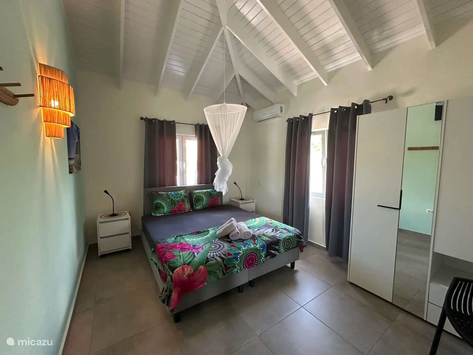 Slaapkamer 1, met airconditioning