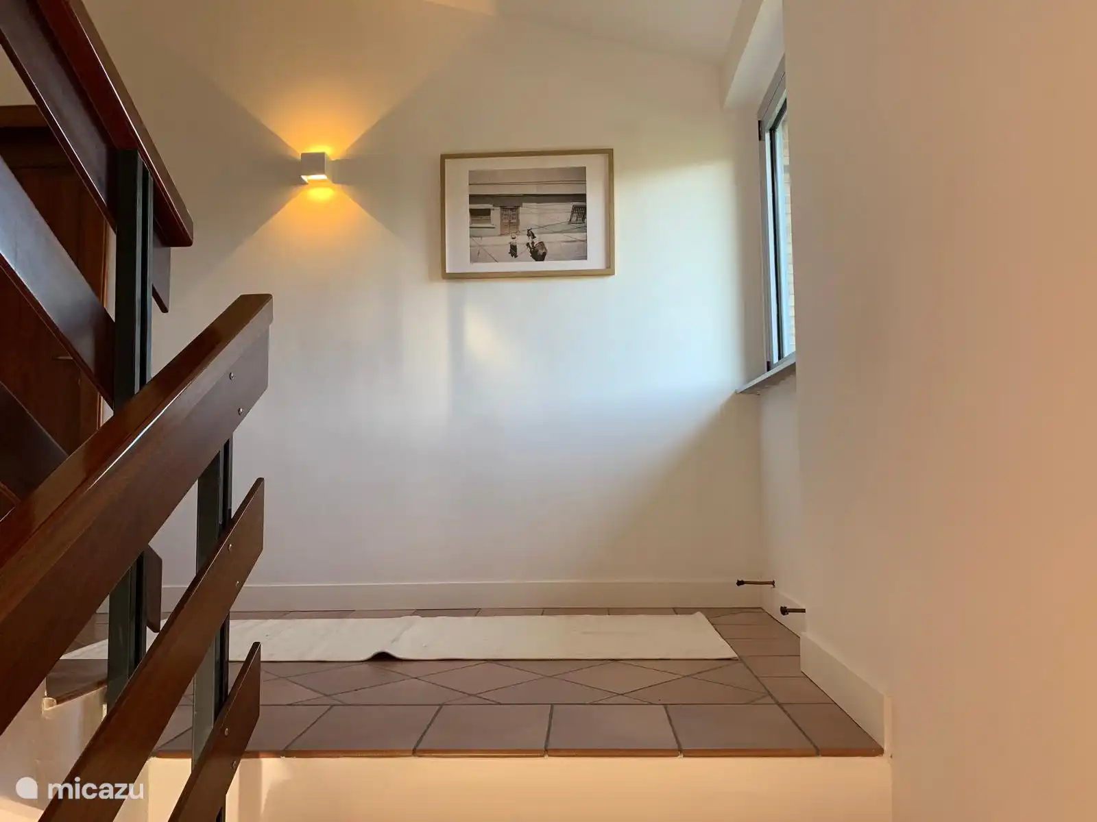 Trap naar slaapkamers