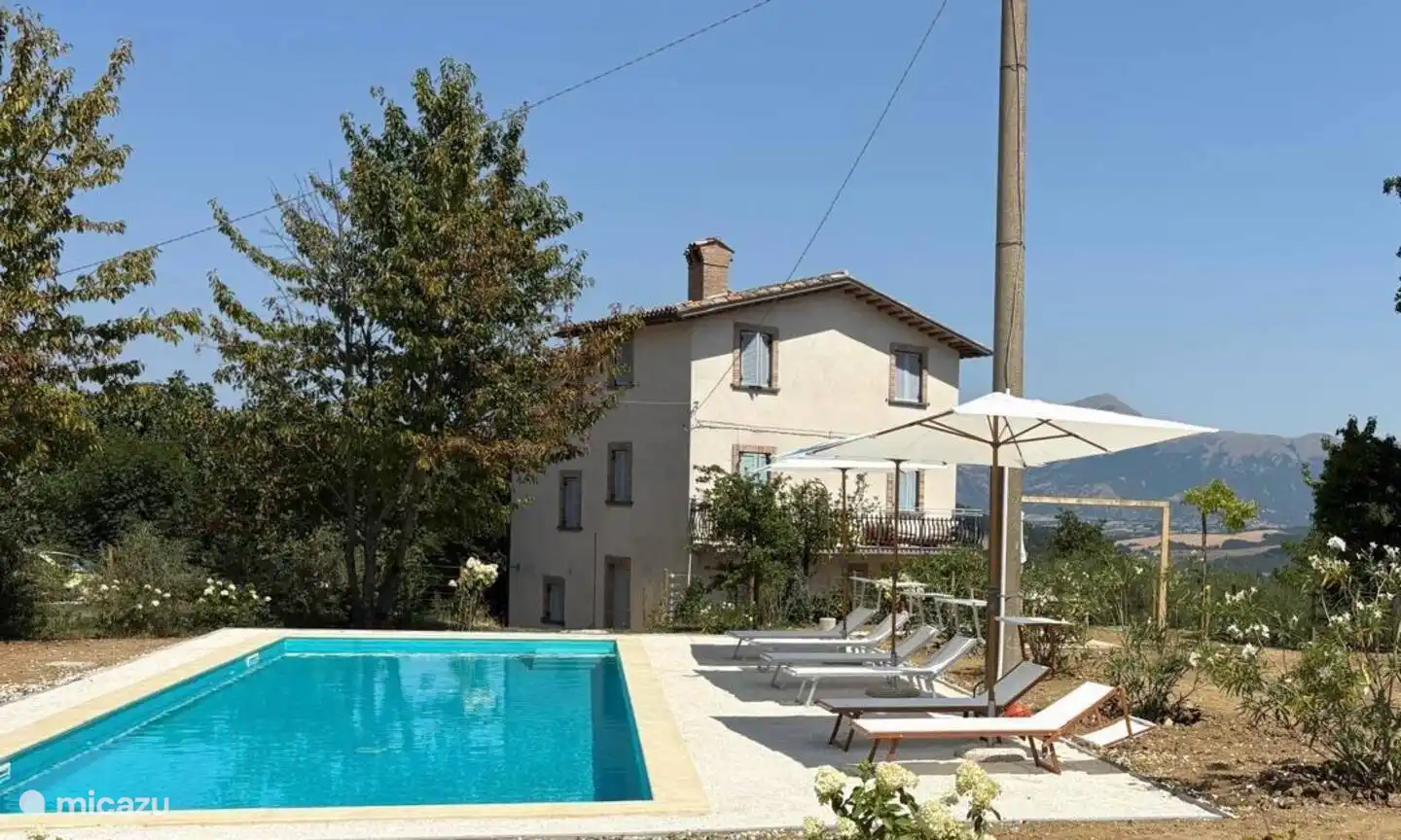 Lastminute villa huren in Italië, Umbrië, Caprara – Casale Bella met zwembad - Umbria