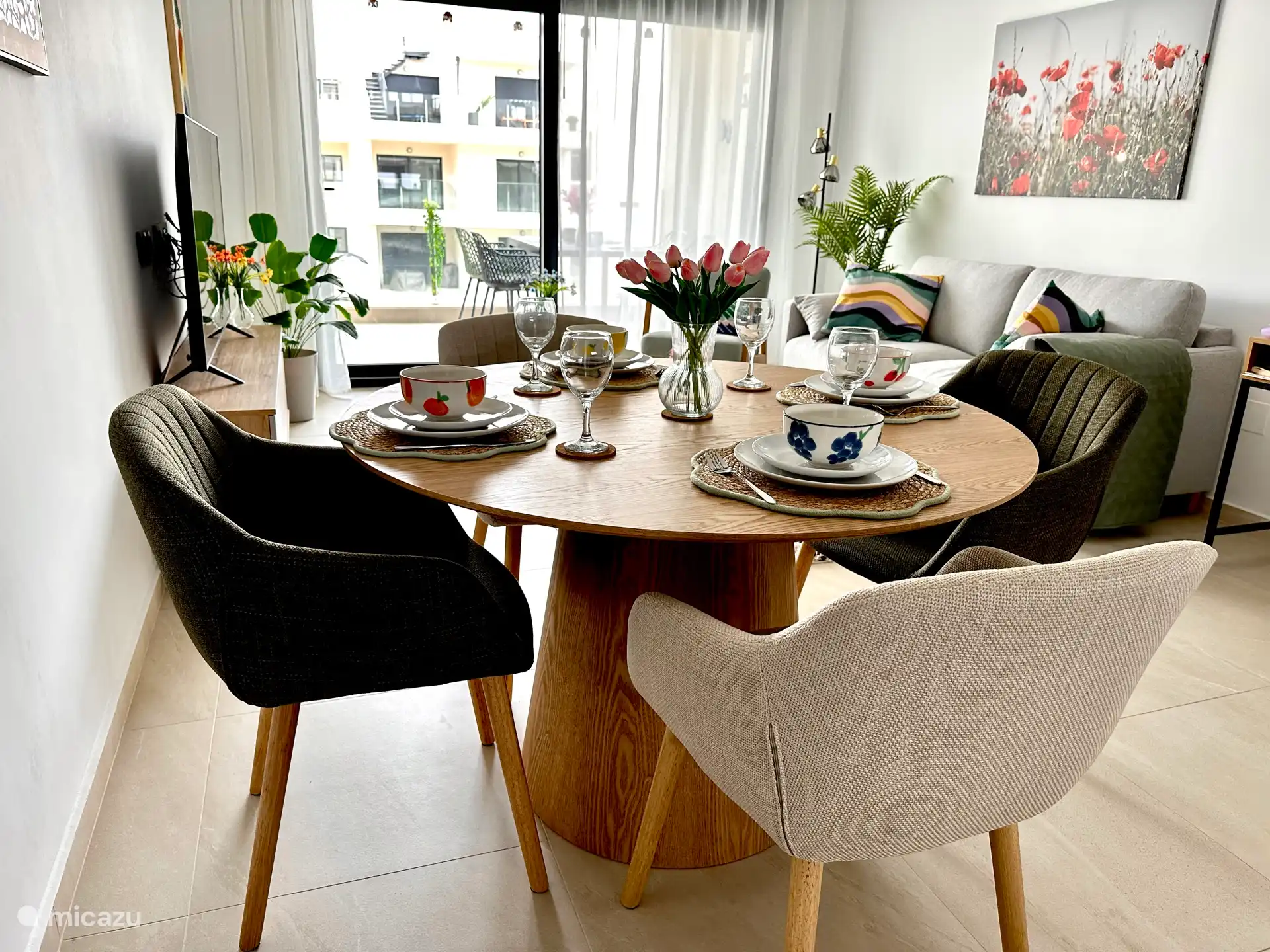 Mesa de comedor sala de estar 